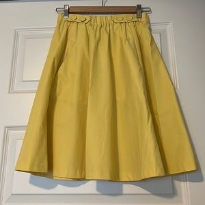 Zara yellow skirt